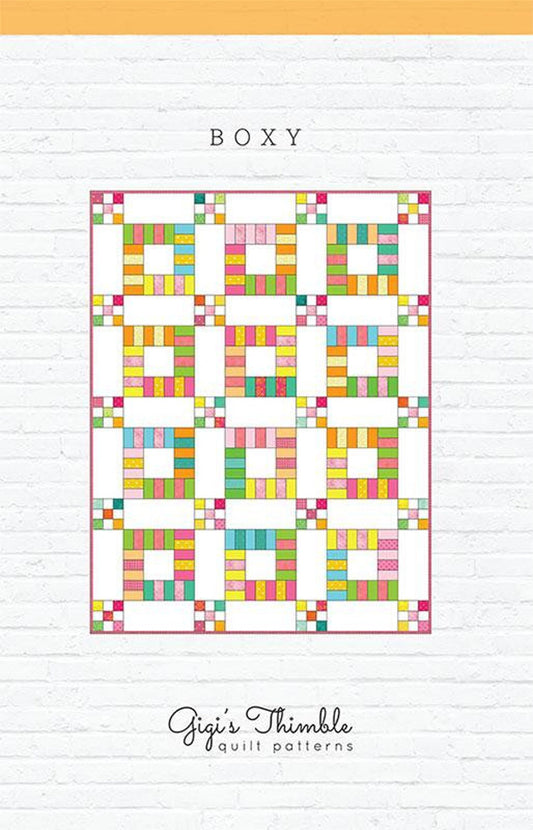 Boxy Quilt Pattern by Gigi's Thimble Quilt Patterns