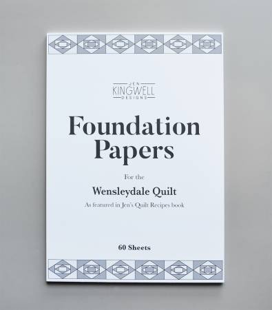 Wensleydale Foundation Papers by Jen Kingwell