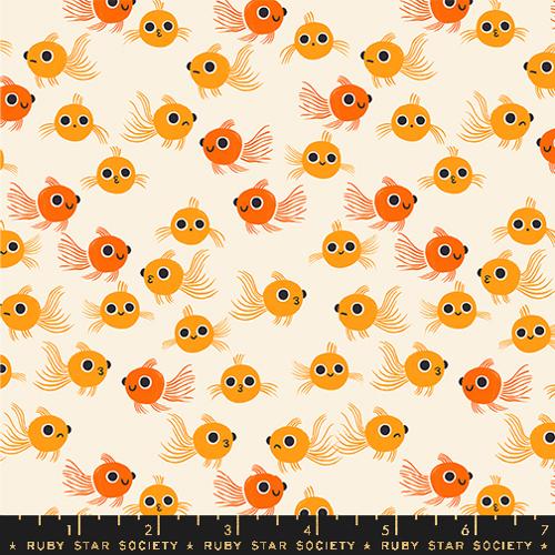 ORANGE, Goldfish From Animal Animal, A Collaborative Collection for Ruby Star Society