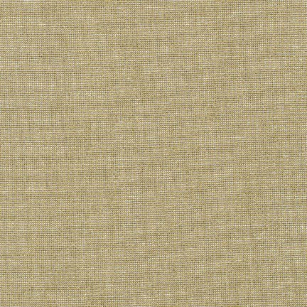 CAMEL Metallic Essex Linen/Cotton Blend by Robert Kaufman