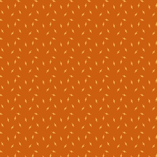 RUSTY, Lightning Bolt, Atomic by Libs Elliott for Andover Fabrics