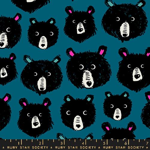 THUNDER Teddy and the Bears by Sarah Watts  for Ruby Star Society