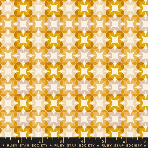 GOLDENROD Flower Plaid from Woodland Park by Rashida Coleman Hale for Ruby Star Society