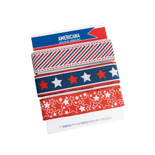 Americana Ribbon 3 Pack of by Stacy Iest Hsu from MODA