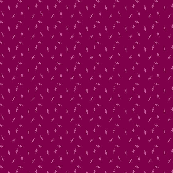 CHERRY, Lightning Bolt, Atomic by Libs Elliott for Andover Fabrics