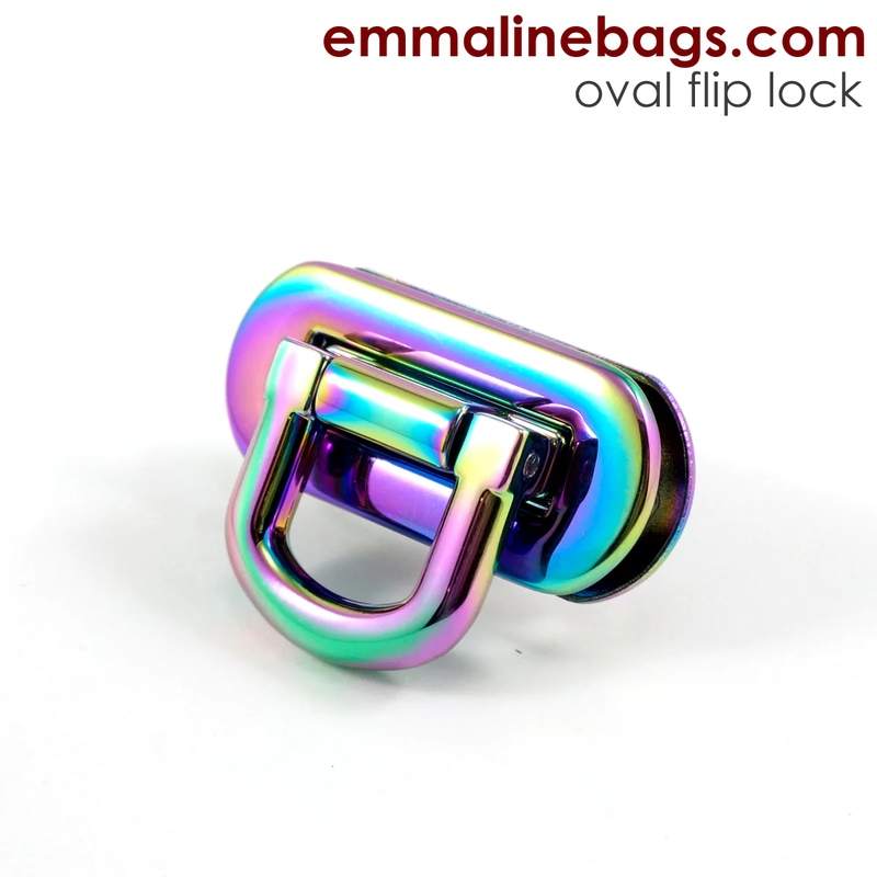 Oval Flip Lock from Emmaline Bags