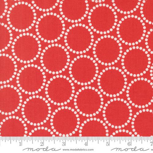 RED Pearl Bracelet from Love Letter by Lizzy House, Moda Fabrics