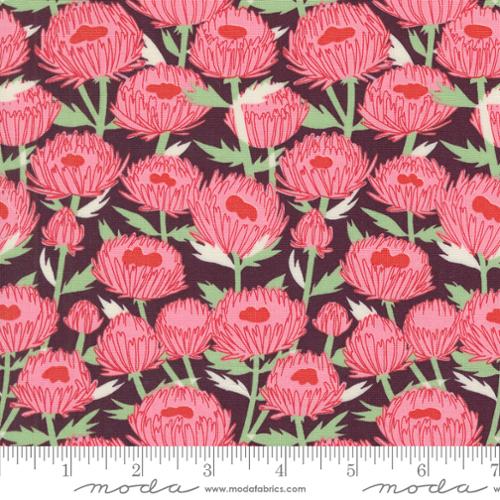 MERLOT November Florals from Love Letter by Lizzy House, Moda Fabrics