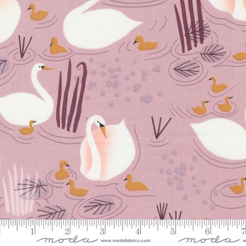 MAUVE Little Loves from Love Letter by Lizzy House, Moda Fabrics