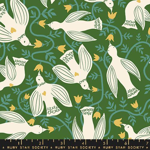 SARAH GREEN Hummingbirds From Endpaper by Jen Hewett for Ruby Star Society