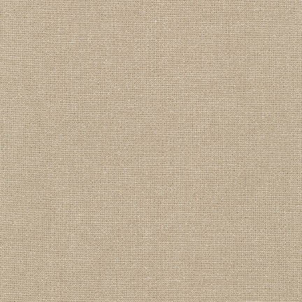 OYSTER Metallic Essex Linen/Cotton Blend by Robert Kaufman