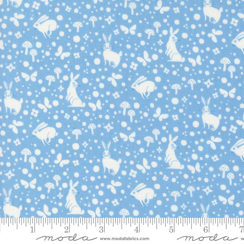 BLUE SKIES Wonder Dot from Love Letter by Lizzy House, Moda Fabrics