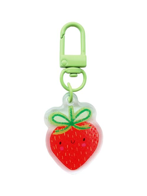 Strawberry Glitter Charm Pull from Lizzie House