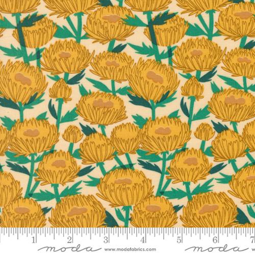 SAND November Florals from Love Letter by Lizzy House, Moda Fabrics