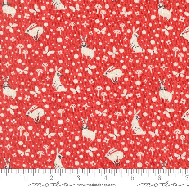 RED Wonder Dot from Love Letter by Lizzy House, Moda Fabrics