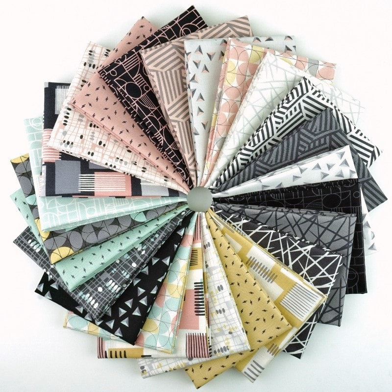 Fat Quarter Bundle of Rancho Relaxo by Libs Elliott, Andover