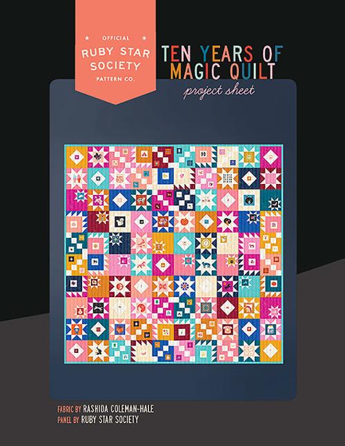 10 Years of Magic Quilt Pattern by Ruby Star Society/Moda