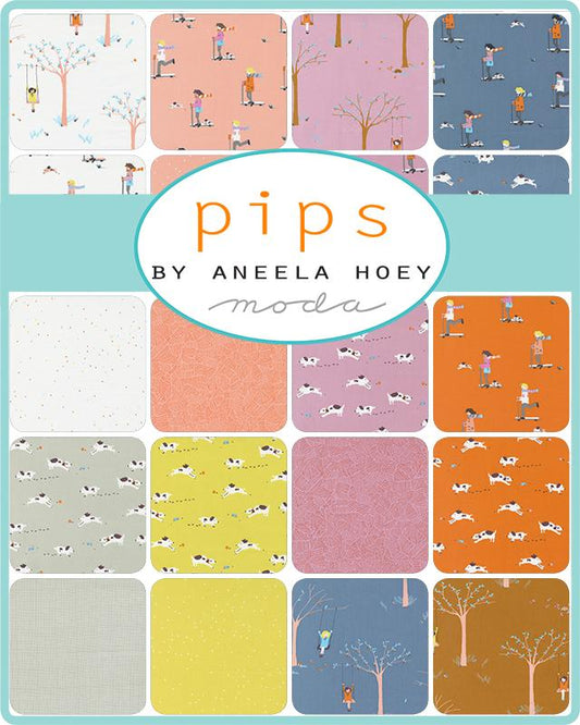 Fat Quarter Bundle, Pips by Angela Hoey, Moda Fabrics