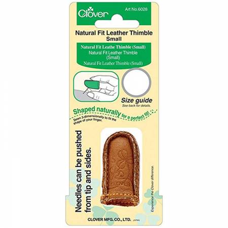 Natural Fit Leather Thimble from Clover