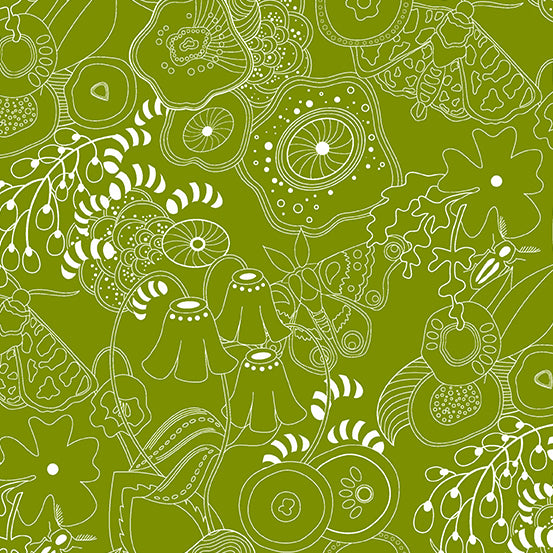 GUACAMOLE Grow from Century Prints - Hopscotch by Alison Glass, Moda