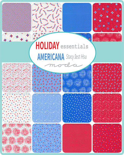 Fat Eight Bundle Holiday Essentials Americana by Stacy lest Hsu, Moda