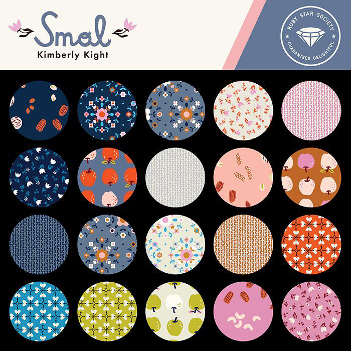 Smol Fat Quarter Bundle from Kim Kight, Ruby Star