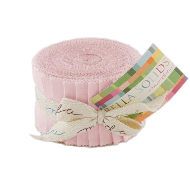 Sisters Pink - Bella Solids Jr Jelly Roll - 9900JJR 145