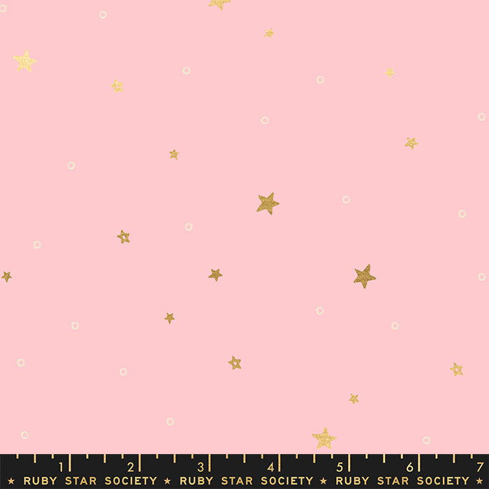 COTTON CANDY Tiny Metallic Stars from Birthday by Sarah Watts, Ruby Star