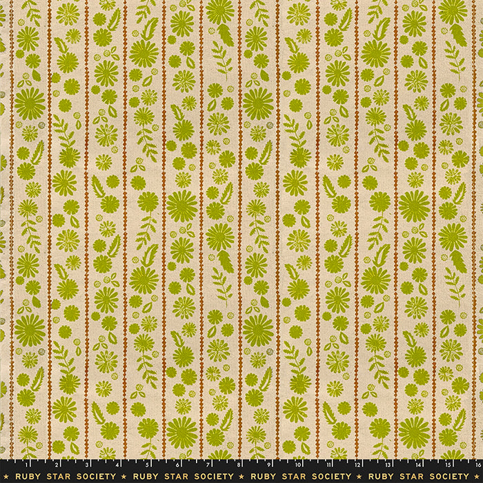 ZEST, Daisy Toweling, by Alexia Abegg, Ruby Star Society (16" wide)