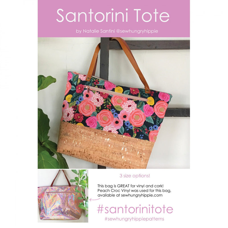 Santorini Tote Pattern from Sew HungryHippie