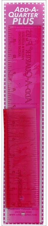 Add-A-Quarter Plus 12" Ruler from CM Design