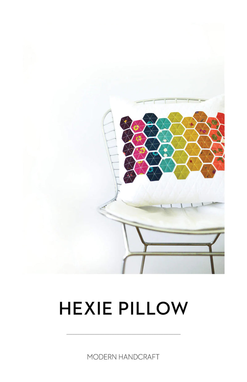 Hexie Pillow Pattern by Modern Handcraft