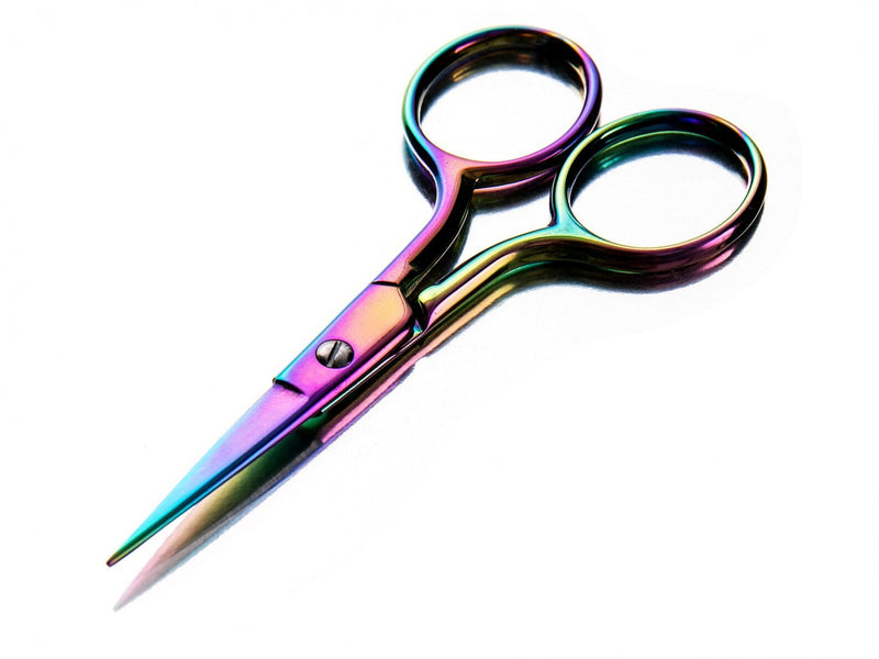 Rainbow Titanium 3.5" Embroidery Scissors by Tacony