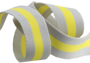 1.5" Striped Nylon Webbing from Tula Pink Yardage - Sold by the 1/4 Yard