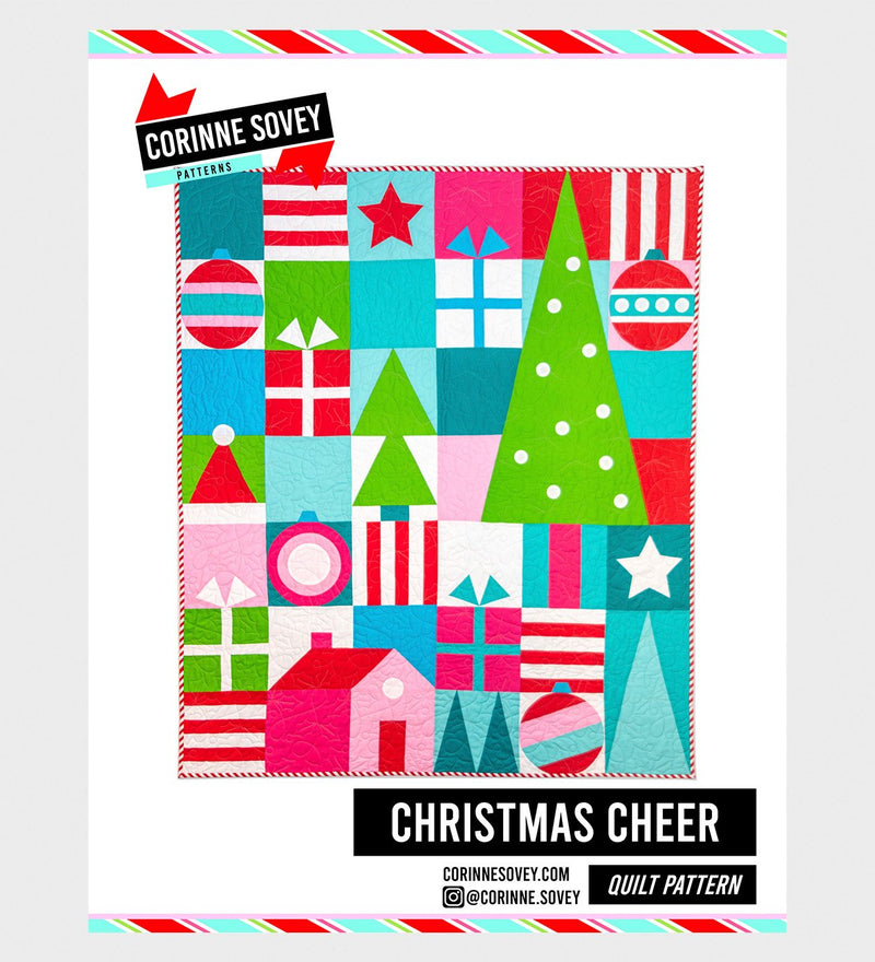 Christmas Cheer Quilt Pattern by Corinne Sovey Design Studio