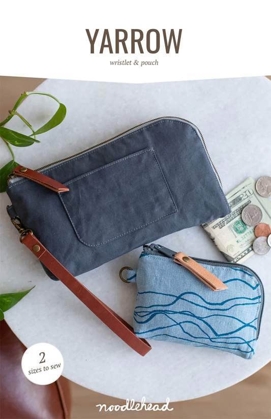 Yarrow Wristlet & Pouch Pattern from Noodlehead