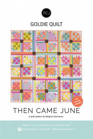 Goldie Quilt kit Throw Size - featuring Ruby Star Fabrics