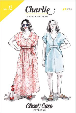 Charlie Caftan Pattern from Closet Core Patterns