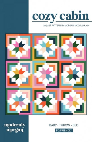 Cozy Cabin Quilt Pattern by Modernly Morgan