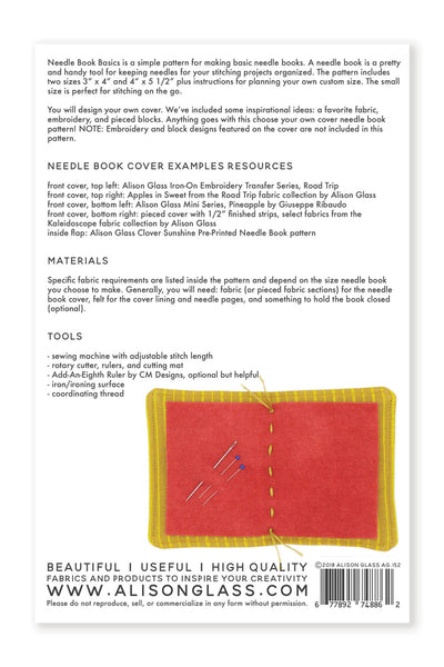 Needle Book Basics Pattern from Alison Glass