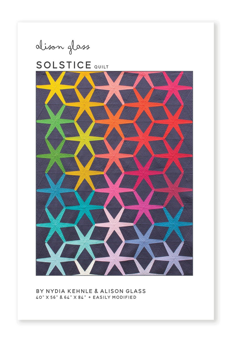 Solstice Quilt Pattern from Alison Glass, Nydia Kehnle - Paper Pattern